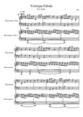 Tristique Fabula (Two Piano)